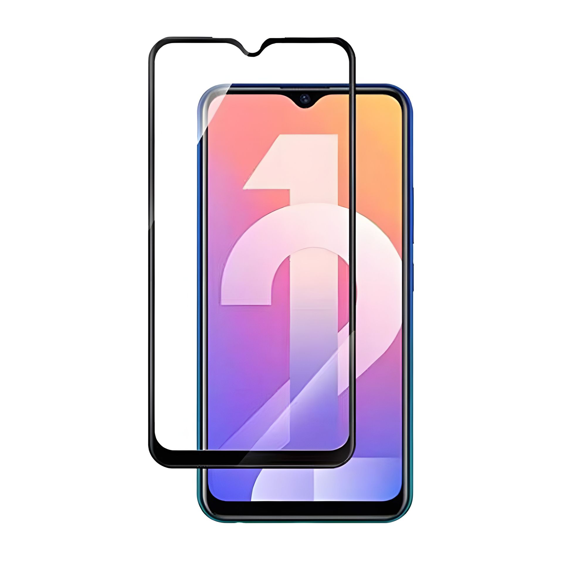 PowerPlant защитное стекло Full screen для Vivo Y17, черное PowerPlant защитное стекло Full screen для Vivo Y17, черное