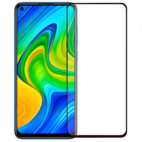 Полный защитной экран PowerPlant стекло для Xiaomi Redmi Note 9