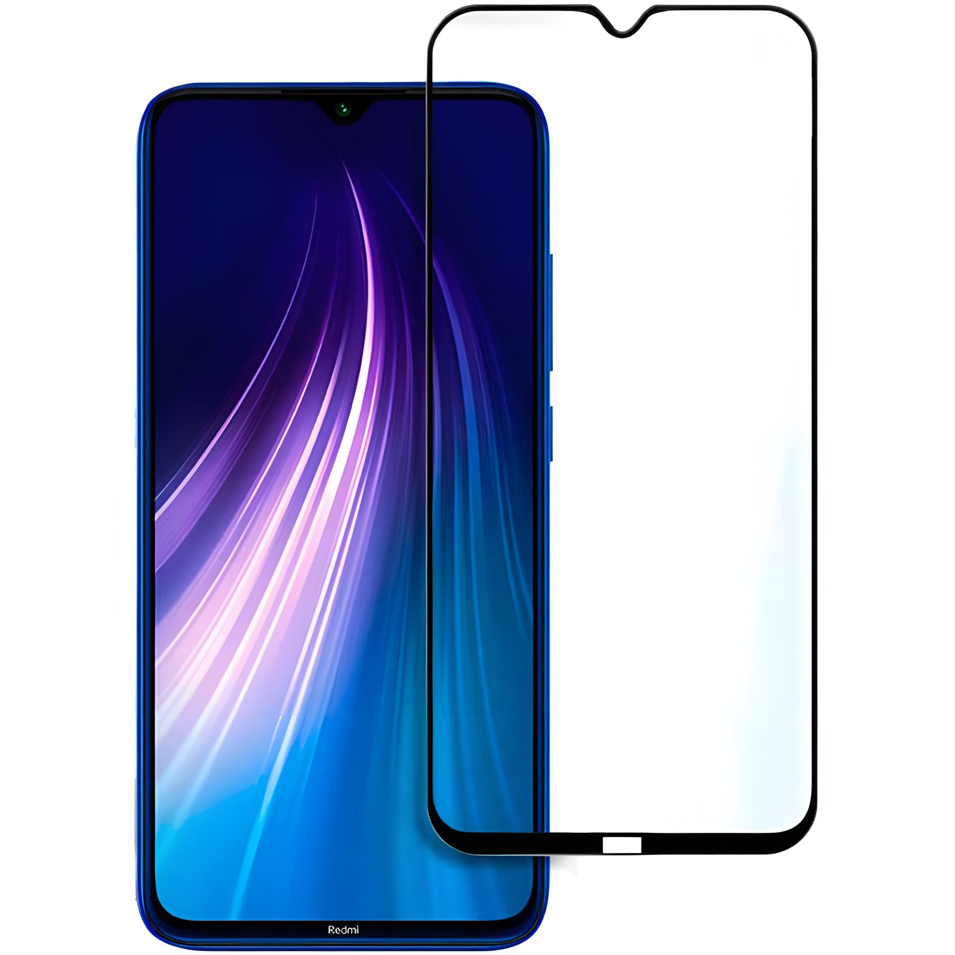 Защитное стекло Full screen PowerPlant для Xiaomi Redmi Note 8, Black Защитное стекло Full screen PowerPlant для Xiaomi Redmi Note 8, Black