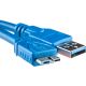 Кабель PowerPlant USB 3.0 AM - Micro, 0.5м