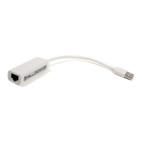 Кабель PowerPlant USB - Ethernet RJ45, 15 см