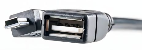 Кабель PowerPlant OTG USB 2.0 AF - Mini, 0.5м