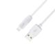 White 1m Rapid Lightning Cable Hoco X1 2.1A USB
