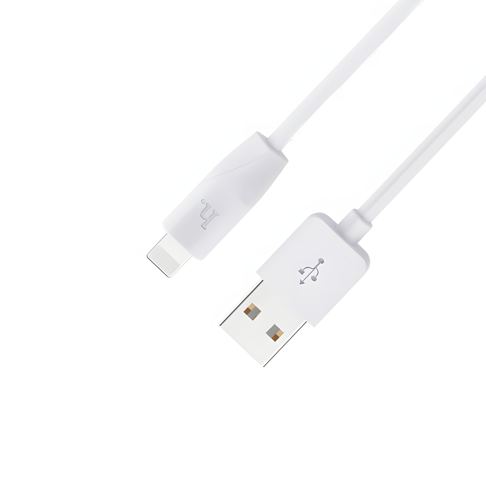 USB Cable Hoco X1 Rapid Lightning 2.1A White 1m USB Cable Hoco X1 Rapid Lightning 2.1A White 1m