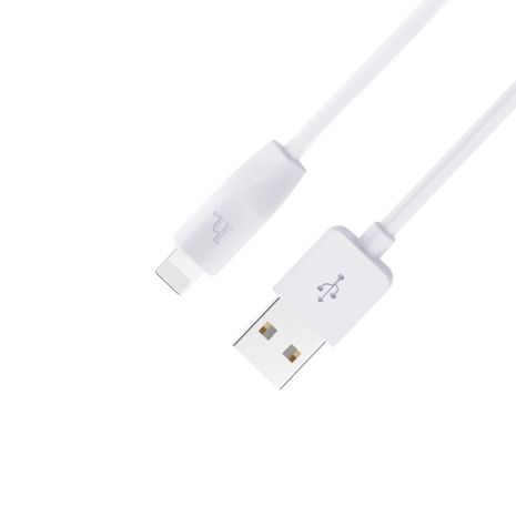 USB Cable Hoco X1 Rapid Lightning 2.1A White 1m