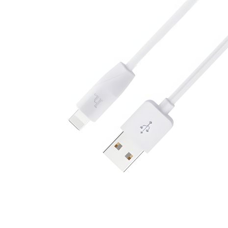 USB Cable Hoco X1 Rapid Lightning 2.1A White 1m