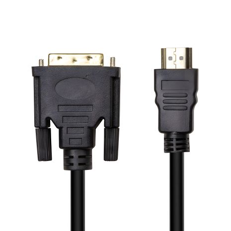 Відео кабель PowerPlant HDMI (M) – DVI (M), 1.8 м