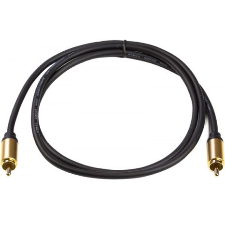 Кабель PowerPlant Smart Coaxial 1m