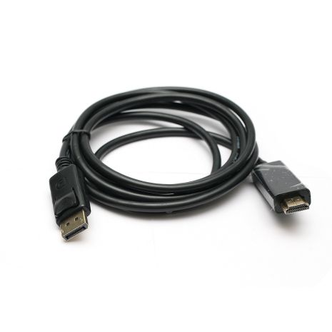 Відео кабель PowerPlant HDMI - DisplayPort, 1.8м, позолочені конектори, 1.3V Відео кабель PowerPlant HDMI - DisplayPort, 1.8м, позолочені конектори, 1.3V