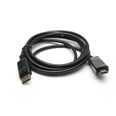 Видео кабель PowerPlant DisplayPort - HDMI, 1.8м, позолоченные коннекторы, 1.3V Видео кабель PowerPlant DisplayPort - HDMI, 1.8м, позолоченные коннекторы, 1.3V