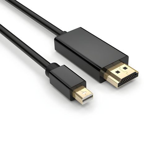 PowerPlant кабель mini DisplayPort (M) - HDMI (M), 1 м