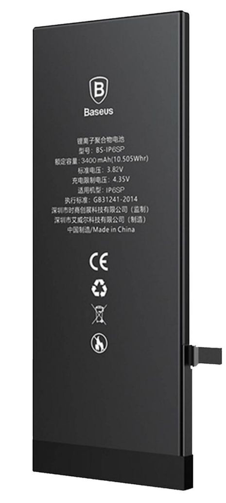 Акумулятор підсилений Baseus HQ Apple iPhone 6S Plus 3400 mAh