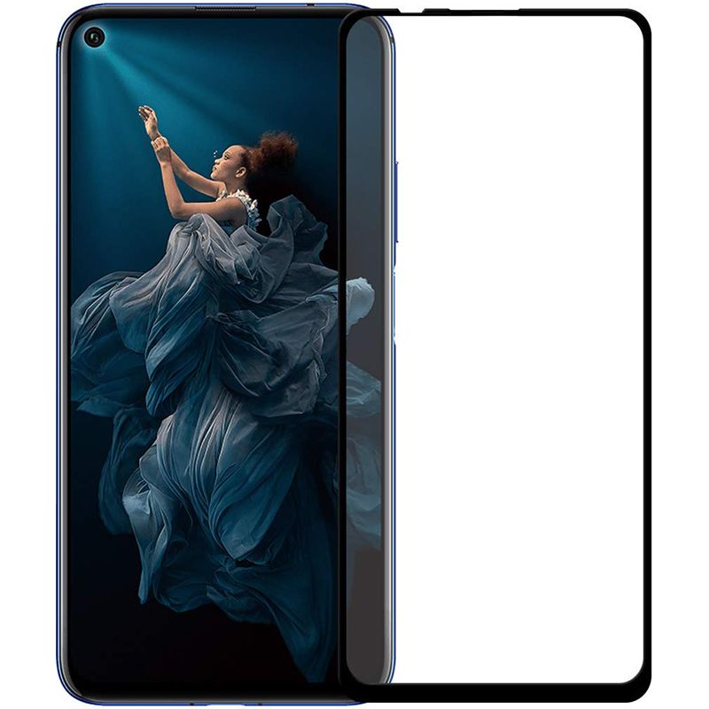 Захисне скло Full screen PowerPlant для Huawei Nova 5T, Black Захисне скло Full screen PowerPlant для Huawei Nova 5T, Black