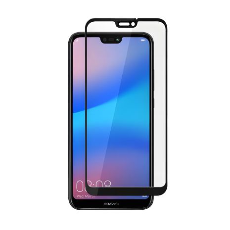 Захисне скло Full screen PowerPlant для Huawei P20 Lite Black