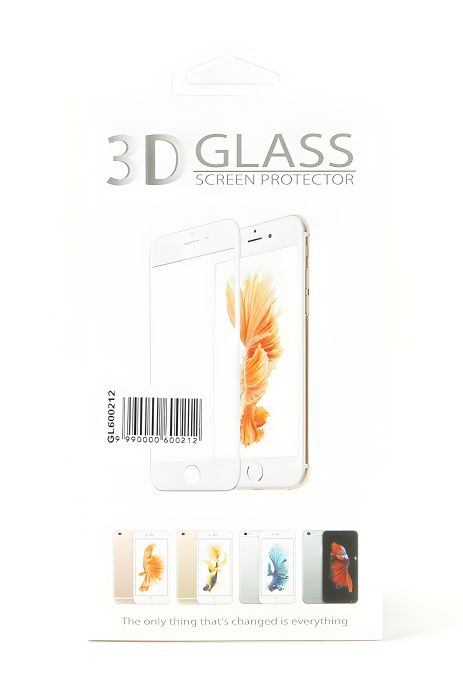 Защитное стекло 3D PowerPlant для Apple iPhone 7 Plus White