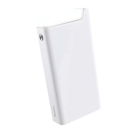 Повербанк Hoco J62 Jove Table Lamp (30000 mAh/Out: 2USB 5V/2A/In: Type-C, micro-USB 5V/2A) з LED індикатором, Білий