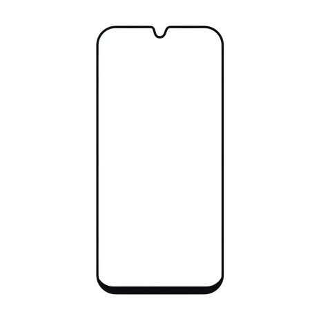 Стекло Full screen PowerPlant для защиты Blackview A20, черный