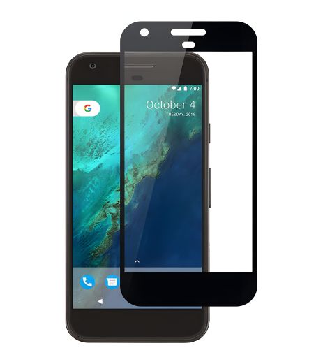 Защитное стекло Full screen PowerPlant для Google Pixel XL, Black