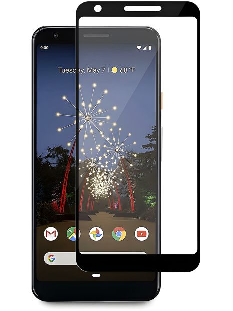 Захисне скло Full screen PowerPlant для Pixel 3a XL, Black