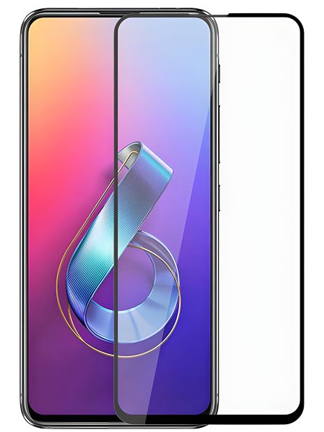 Захисне скло Full screen PowerPlant для Asus Zenfone 6 (2019), Black