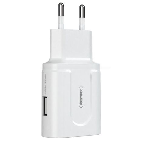 Зарядний пристрій Remax RP-U32 Cole Series 2in1 1USB 2.1A + 8pin зарядний порт для AirPods 0.2A white