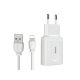 Зарядний пристрій Remax RP-U22 2USB 2.4A Lightning White