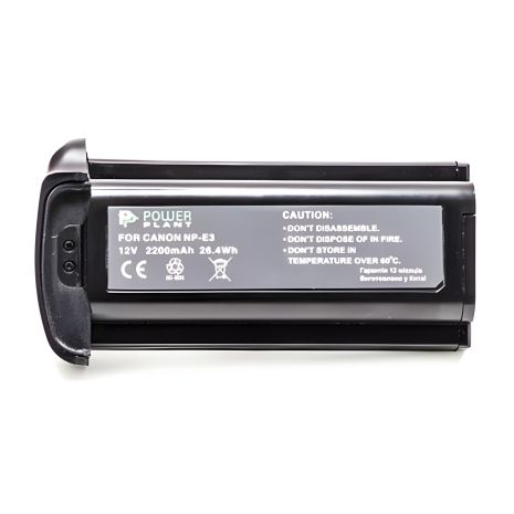 Акумулятор PowerPlant Canon NP-E3 2200mAh, 12V, 26.4Wh