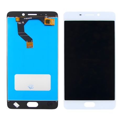 Дисплей (LCD) Meizu M6 Note із сенсором білий