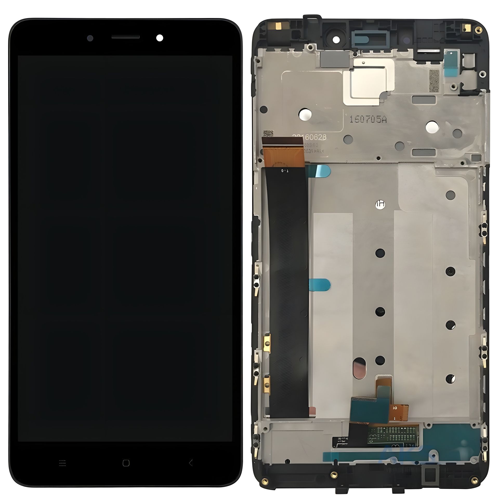 Дисплей (LCD) Xiaomi Redmi Note 4 із сенсором чорний + рамка Дисплей (LCD) Xiaomi Redmi Note 4 із сенсором чорний + рамка