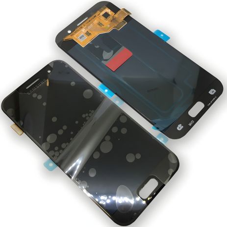Дисплей (LCD) Samsung GH97-19732A A320F Galaxy A3 (2017) із сенсором чорний сервісний