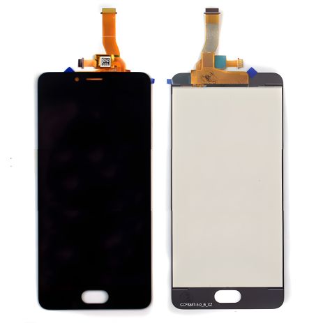 Сенсорный дисплей (LCD) чёрный для Meizu M5c (M710h)