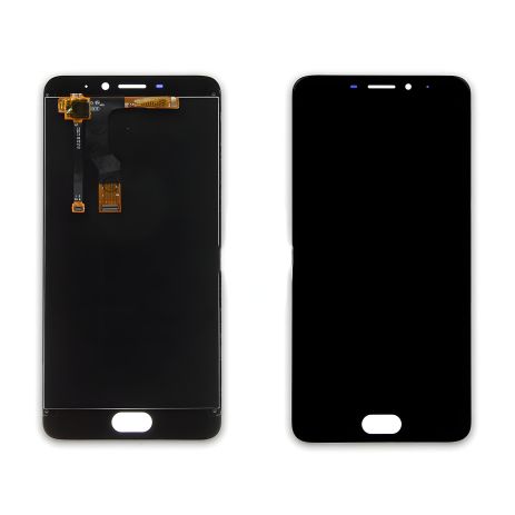Дисплей (LCD) Meizu M5 Note (M621) із сенсором чорний