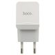 Зарядное устройство Hoco C27A (1USB/ 2.4A) White