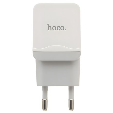 Зарядное устройство Hoco C27A (1USB/ 2.4A) White