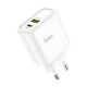 Зарядное устройство Hoco C57A Speed charger (Power Delivery, QC3.0, 1USB, 3.1A) White Зарядное устройство Hoco C57A Speed charger (Power Delivery, QC3.0, 1USB, 3.1A) White