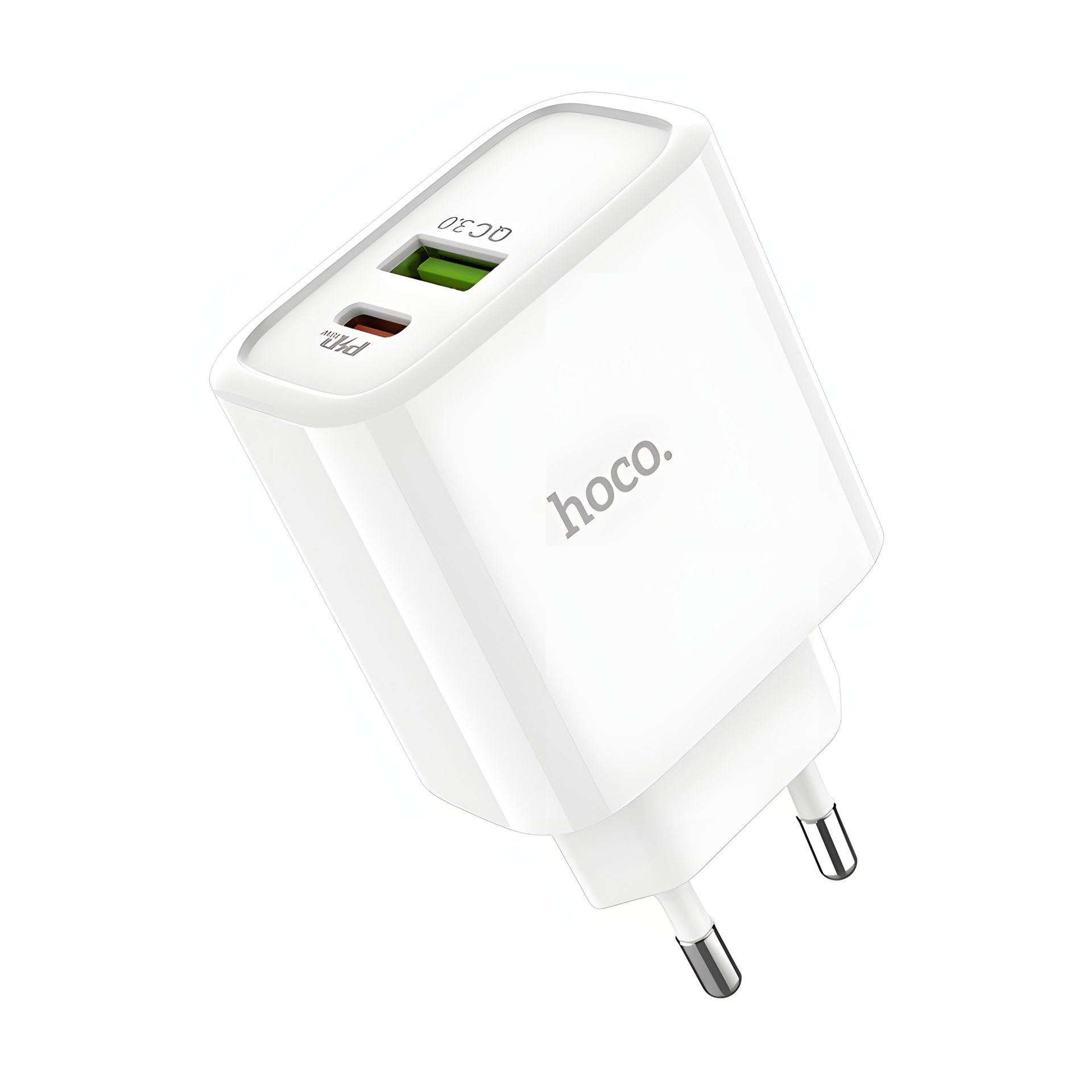 Зарядное устройство Hoco C57A Speed charger (Power Delivery, QC3.0, 1USB, 3.1A) White Зарядное устройство Hoco C57A Speed charger (Power Delivery, QC3.0, 1USB, 3.1A) White