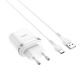 Зарядное устройство Hoco C12Q QC3.0 18W + Type-C Cable White