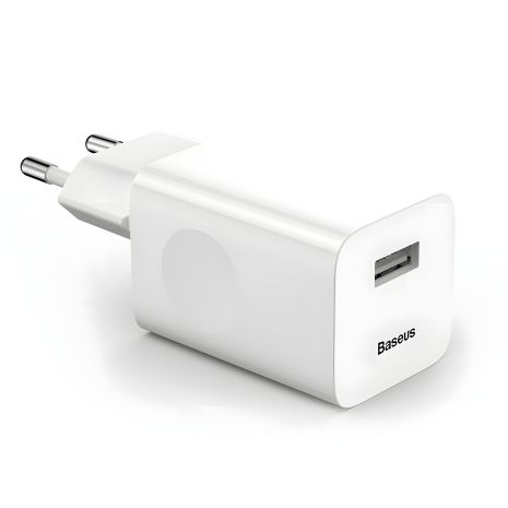 Зарядное устройство Baseus QC 3.0A CCALL-BX-02 White Зарядное устройство Baseus QC 3.0A CCALL-BX-02 White