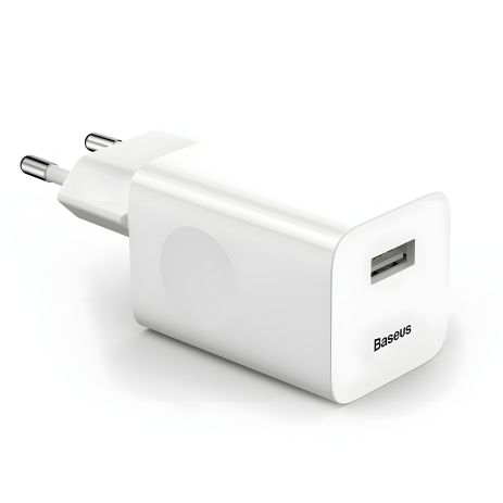 Зарядний пристрій Baseus QC 3.0A CCALL-BX-02 White Зарядний пристрій Baseus QC 3.0A CCALL-BX-02 White
