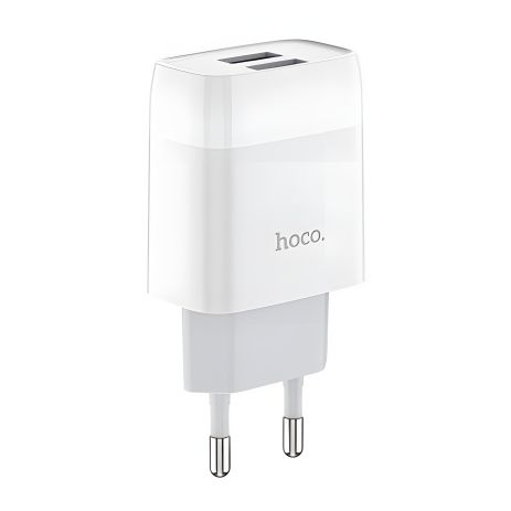 Зарядний пристрій Hoco C73A 2USB 2.4A White