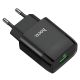 Мережевий зарядний пристрій Hoco C72Q Glorious, QC3.0, 18W, Black