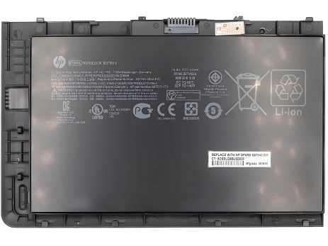 PowerPlant Аккумулятор HP EliteBook Folio 9470m (BT04XL, HP9470PB) для ноутбуков 14.8V 3200mAh