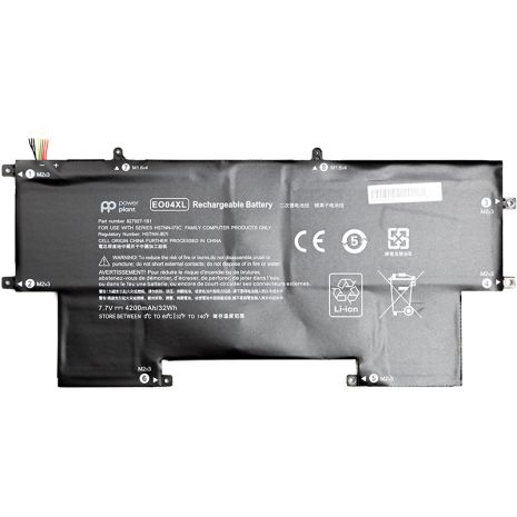 Акумулятори PowerPlant для ноутбуків HP EliteBook Folio G1 (EO04XL) 7.7V 4200mAh Акумулятори PowerPlant для ноутбуків HP EliteBook Folio G1 (EO04XL) 7.7V 4200mAh