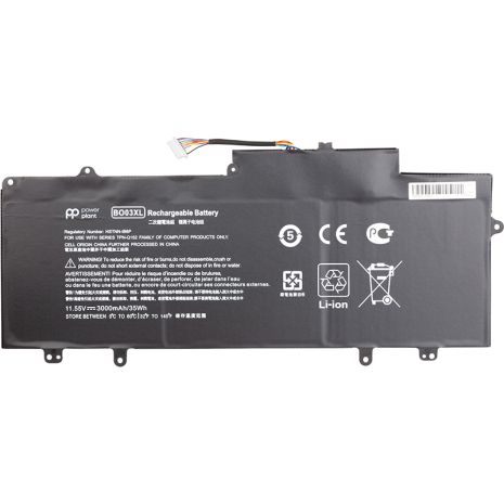 Акумулятори PowerPlant для ноутбуків HP Chromebook 14 G3 (BO03XL) 11.55V 3000mAh Акумулятори PowerPlant для ноутбуків HP Chromebook 14 G3 (BO03XL) 11.55V 3000mAh
