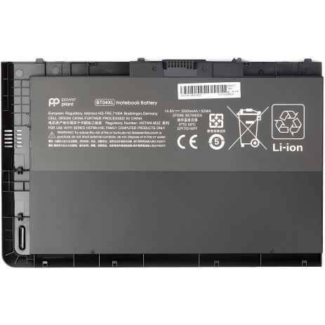 Аккумулятор PowerPlant для ноутбуков HP EliteBook Folio 9470m (BT04XL, HP9470PB) 14.8V 52Wh Аккумулятор PowerPlant для ноутбуков HP EliteBook Folio 9470m (BT04XL, HP9470PB) 14.8V 52Wh