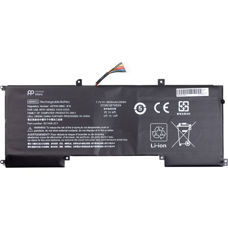 Акумулятори PowerPlant для ноутбуків HP Envy 13 2017 Series (AB06XL) 7.7V 3600mAh Акумулятори PowerPlant для ноутбуків HP Envy 13 2017 Series (AB06XL) 7.7V 3600mAh