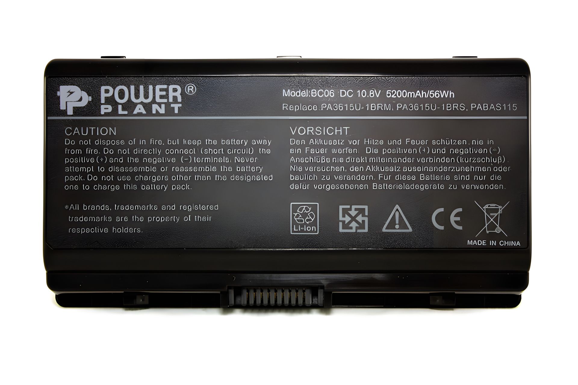 PowerPlant ΠΠΊΠΊΡΠΌΡΠ»ΡΡΠΎΡ Π΄Π»Ρ TOSHIBA Equium L40 Π½ΠΎΡΡΠ±ΡΠΊΠΎΠ² (PA3615U-1BRS) 10.8V 5200mAh PowerPlant ΠΠΊΠΊΡΠΌΡΠ»ΡΡΠΎΡ Π΄Π»Ρ TOSHIBA Equium L40 Π½ΠΎΡΡΠ±ΡΠΊΠΎΠ² (PA3615U-1BRS) 10.8V 5200mAh