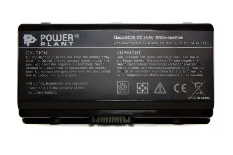 Для ноутбуків TOSHIBA Equium L40 (PA3615U-1BRS) 10.8V 5200mAh акумулятор