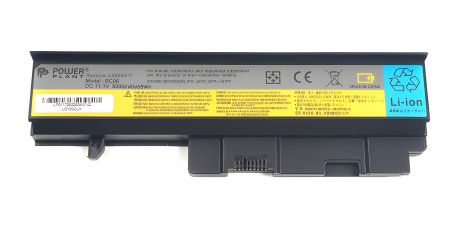 Аккумулятор для ноутбуков PowerPlant IBM/LENOVO Ideapad Y330 (LO8S6D11, LOY330LH) 11.1V 5200mAh