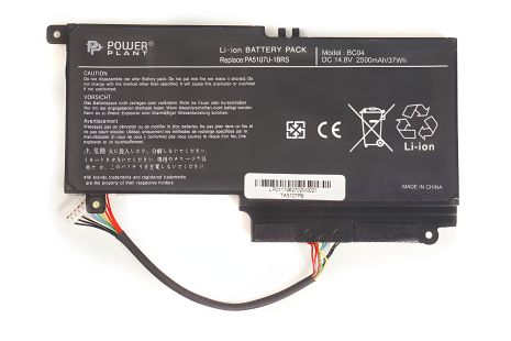 Акумулятори для ноутбуків TOSHIBA Satellite L55, PowerPlant (TA5107P9) 14.8V 2500mAh